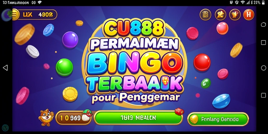 Gameplay seru di CU888 dengan elemen Bingo yang menarik.